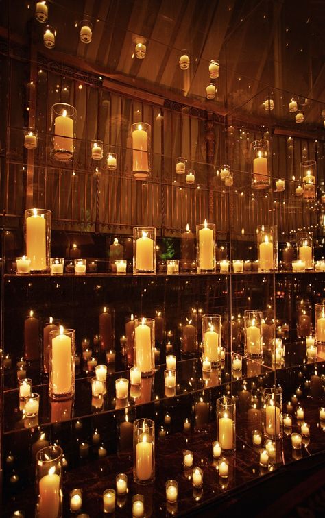 Wedding Candle Wall, Candle Backdrop, Luxury Event Decor, Candle Lit Wedding, Wedding Wall Decorations, Candle Wall, Wedding Wall, Luxury Event, Wall Candles