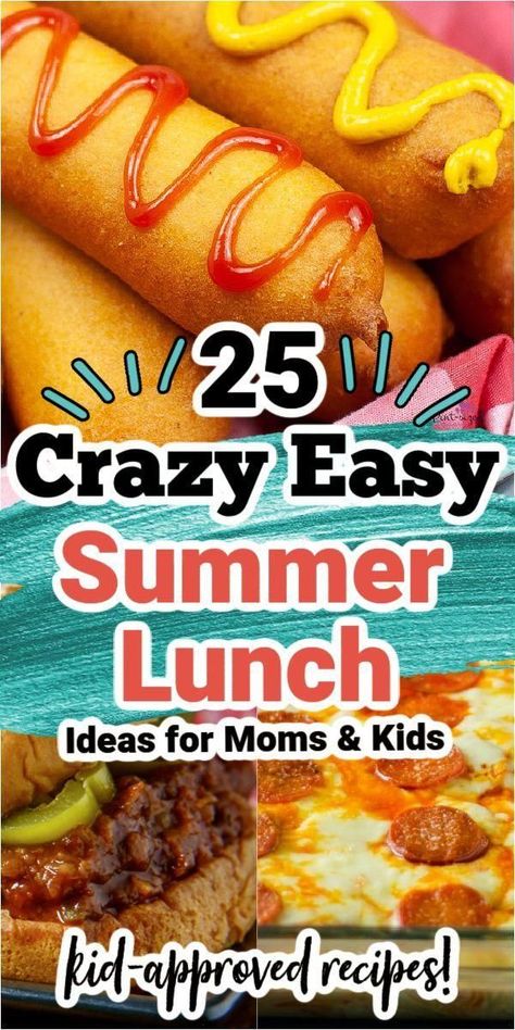 Lunch Ideas For Moms, Easy Summer Lunch Ideas, Lunch Recipes For Kids, Summer Lunch Ideas, Summer Lunch Recipes, Fun Kid Lunch, Easy Lunches For Kids, Kid Approved Meals, Family Lunch