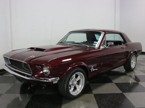 1968 Ford Mustang, Old Vintage Cars, 1966 Ford Mustang, Mustang Cars, Fancy Cars, Classy Cars, Pretty Cars, Future Car