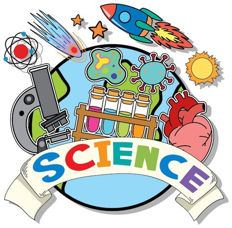 Science Subject Logo, Science Images Pictures, Science Banner Design, Science Related Posters, Science Cartoon Drawings, Science Subject Design, Science Logo Design Icons, Poster About Science, Science Technology And Society Poster