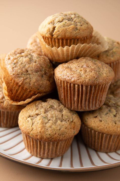 Banana Zucchini Muffins - Peas and Crayons Fun Muffin Flavors, Banana And Zucchini Muffins, Moist Zucchini Muffins, Banana Zucchini Muffins Healthy, Zucchini Blueberry Muffins, Zucchini Oatmeal Muffins, Zucchini Banana Muffins, Blueberry Zucchini Muffins, Zucchini Bread Muffins