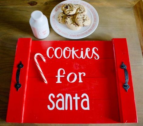 Milk Jar Cookies, Santa Cookie Tray, Santa Tray, Felt Advent Calendar, Cup Gift Set, Santa Cookie, Scandinavian Christmas Decorations, Diy Santa, Cookies For Santa