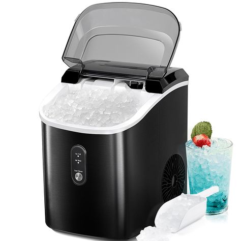 Pebble Ice Maker, Pebble Ice, Tiktok Finds, Sonic Ice, Countertop Ice Maker, Nugget Ice, Ice Making, Nugget Ice Maker, Portable Ice Maker