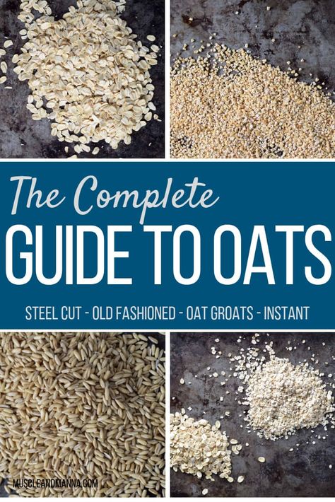 Groats Recipe, Healthy Grocery Shopping, Healthy Fridge, Raw Oats, Old Fashioned Oats, Oat Groats, Old Fashion Oats, Healthy Breakfast Recipes Easy, Clean Eating Meal Plan