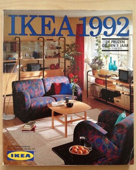 Instagram photo by Every Other Thursday • May 9, 2020 at 8:12 AM 90s Aesthetic Interior Design, Ikea 90s Catalog, 1990 Interior Design, 90s American House Interior, 90s Ikea Catalogue, 1990s Living Room, 90s Living Room Aesthetic, 90s House Interior, 90s Decor Interior Design