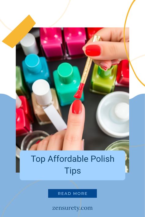 Explore top affordable nail care tips to maintain beautiful nails without high costs. This pin highlights budget-friendly ideas for chic manicures and nail maintenance techniques. Nail Polish Hacks, Quick Nail, Nail Art Techniques, Gel Nail Tips, Nail Polish Brands, Nail Care Routine, Nail Care Tips, Creative Nail Designs, Enhance Your Beauty