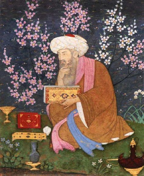 Ibn Arabi, Persian Miniature, Fantasy Island, Islamic Paintings, Art Et Illustration, Art And Illustration, Jolie Photo, Book Projects, Museum Of Fine Arts