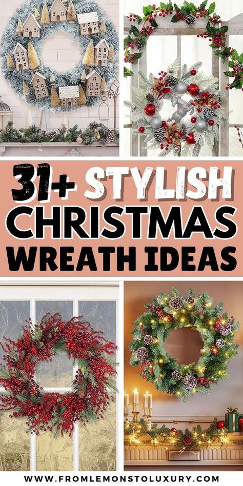 This article is all about christmas wreaths, christmas wreaths DIY, christmas wreaths for front door, christmas wreaths to make, christmas wreaths diy easy, christmas wreaths ideas, christmas wreaths for front door elegant, christmas wreaths on windows, christmas wreaths 2024, christmas wreaths for front door rustic, christmas wreaths diy easy how to make. Christmas Reef Ideas Diy, Christmas Wreaths On Windows, Make Christmas Wreaths Diy, Wreaths On Windows, Elegant Christmas Wreaths, Making Christmas Wreaths, Rustic Christmas Wreaths, Patriotic Wreath Diy, Front Door Christmas Wreaths