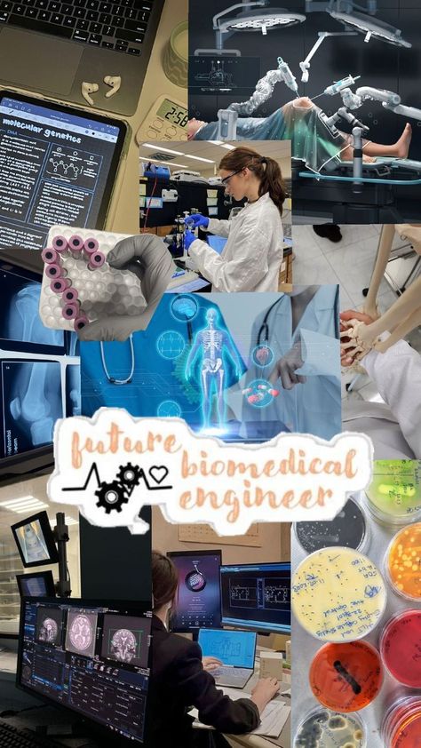 Biomedical Engineering Aesthetic, Student Moodboard, Iceberg Model, Engineering Aesthetic, Biomedical Engineer, Her Vibe Is Pretty, College Major, Molecular Genetics, Aesthetic Views