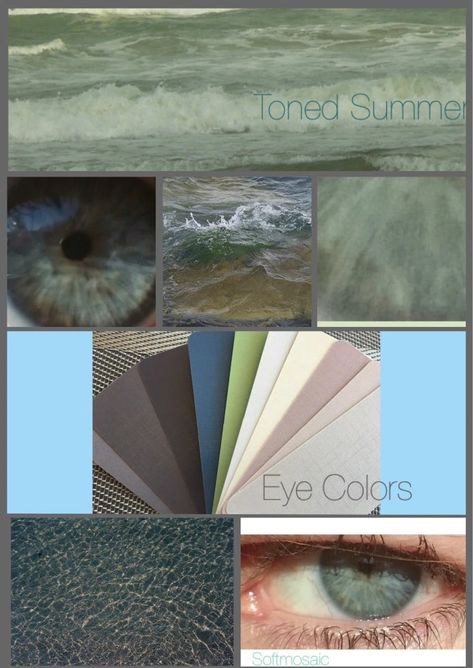 Sunlit Soft Summer, Toned Spring, Soft Summer Palette, Soft Summer Color Palette, Summer Interior, Summer Eyes, Soft Summer Colors, Summer Writing, Summer Color Palette