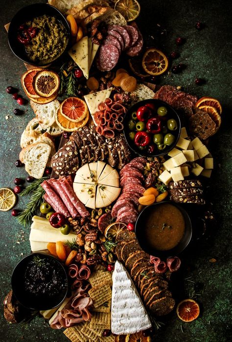 How to Build a Charcuterie Board Charcuterie Board Sausage, Charcuterie On Table, Fall Wedding Charcuterie Board, Fall Grazing Table, Charcuterie Board Ideas Fall, Halloween Grazing Board, Charcuterie Table Ideas, Wedding Cheese Board, Holiday Charcuterie Board Ideas