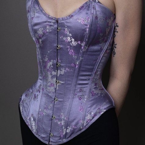 Purple Corset Bodysuit, Purple Corset Belt, Purple Corset Aesthetic, Lavender Corset Top, Light Purple Corset Top, Lavender Corset Dress, Purple Corset Outfit, Cute Corsets, Purple Corset Dress