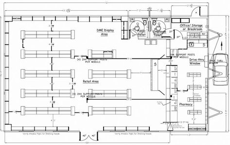 cosmetics shop plan - Google Search Retail Store Floor Plan, Warehouse Floor Plan, Store Floor Plan, Shop Building Plans, Floor Plan With Dimensions, Store Plan, Automotive Shops, Grocery Store Design, Supermarket Design