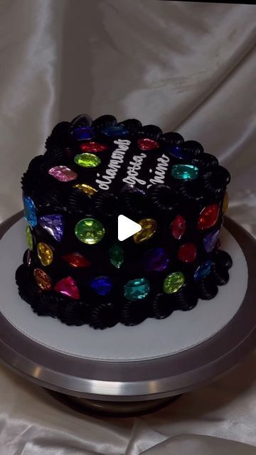 Tay on Instagram: "Taylor Swift bejeweled cake 💎

Omg this cake was so fun, these gems feel so nostalgic for me, I remember having so many of them as a kid and also being addicted to bejeweled 🤭

groovybakes.ae inpso 🫶🏻

#buttercream #buttercreamcake #cake #cakedecorating #cakedesign #wiltontips #wiltoncakes #austintx #austintexas #austin #texascakes#cakesofinstagram #austincakes#buttercreamdecorating
#heartcake #pearlcake #birthdaycake #vintagecake #shellborder #rufflecake #ediblepearls #y2kcake #shellborder #buttercreamdesign #heartshapedcake #vintageheartcake #taylorswift #taylorswiftedit #taylorswiftcake #bejeweled #bejewelled" Gems Cake, Healthy Baking Alternatives, Sugar Free Pastries, Taylor Swift Bejeweled, Gem Cake, Taylor Swift Cake, Instagram Taylor Swift, Buttercream Designs, Swift Party