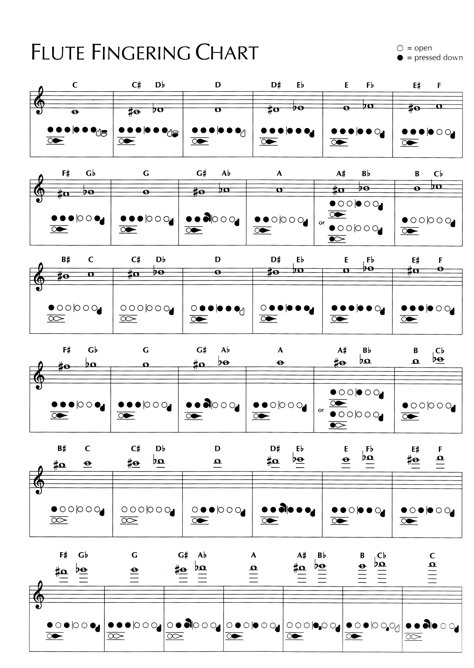 Learn How To Play The Flute, Flute Note Chart, Flute Chords Chart, Songs To Play On Flute, Flute Fingering Chart, Flute Lessons, Flute Sheet Music, Native American Flute, Band Nerd