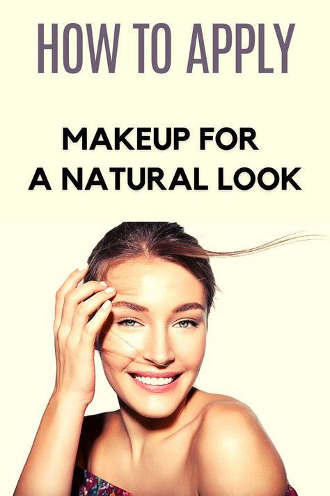 natural makeup Natural Looking Make Up, Natural Skin Makeup, Heavy Makeup, Makeup Mistakes, Apply Makeup, Natural Make Up, Without Makeup, Natural Makeup Looks, Style Mistakes