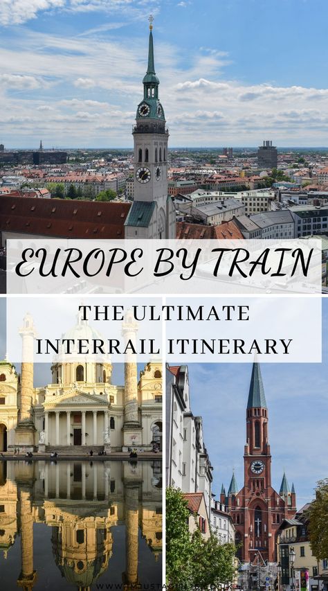 The Ultimate 2 Month Europe Interrail Itinerary & Route Two Weeks In Europe Itinerary, Interrail Itinerary, Europe Interrail, Interrail Europe, Hiking Europe, Trip To Europe, Europe Itineraries, Europe Trip Itinerary, Croatia Travel