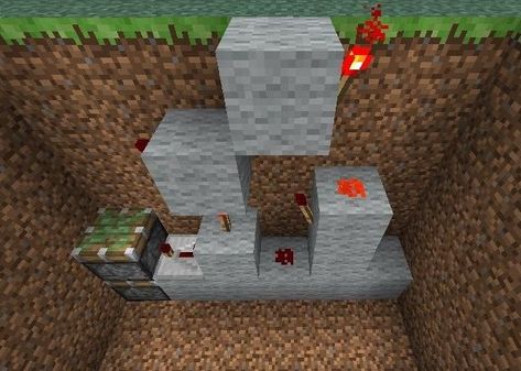 How to Make the Simplest Invisible Door Ever in Minecraft « Minecraft :: WonderHowTo Minecraft Cheats, Minecraft Redstone, Invisible Doors, Minecraft Castle, Underground Homes, Minecraft Tips, Amazing Minecraft, Minecraft Building, Minecraft Projects