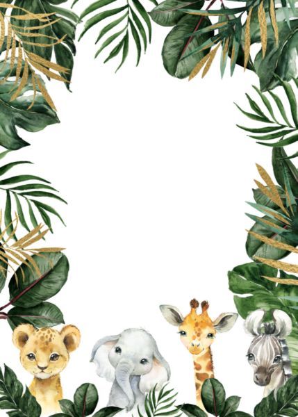 Baby Shower Jungle Theme: How to Pull of a Fantastic Party 15 Jungle Animal Baby Shower Theme, Baby Shower Jungle Theme, Wild Baby Shower, Theme Bapteme, Safari Baby Shower Boy, Décoration Baby Shower, Baby Shower Jungle, Jungle Safari Baby, Jungle Safari Baby Shower