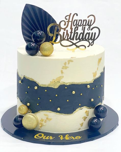 La Saveur Cakes - Birthday cakes for Men 😎😎... Male Birthday Cake Ideas Men, White Cake For Men, Birthday Cakes For Men Unique, 80 Birthday Cake Men, Cake Designs For Husband Birthday, Birthday Cake For Men Husband, Cake Designs Birthday For Men, Modern Birthday Cakes For Men, 80th Birthday Cake For Men