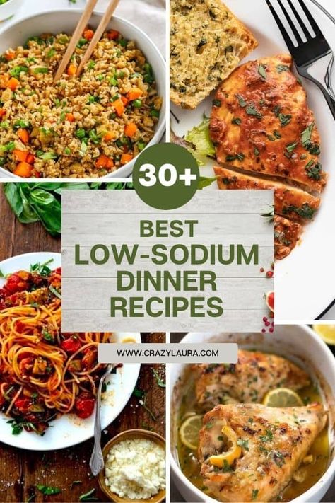 Discover savory low-sodium recipes that guarantee a guilt-free feast! Enjoy heart-healthy meals that are big on flavor and easy to make. #Recipes #LowSodium #HealthyDiet #HealthyFood #DinnerRecipes Cardiac Diet Meals Low Sodium Recipes, Good Heart Healthy Recipes, Low Salt Low Cholesterol Recipes, Low Sodium Low Potassium Recipes Renal Diet, Quick And Easy Heart Healthy Meals, High Protein Low Carb Low Sodium Recipes, Colestrol Diet Lower Cholesterol Recipes Dinner, Colesterol Free Meals, Tasty Low Sodium Recipes