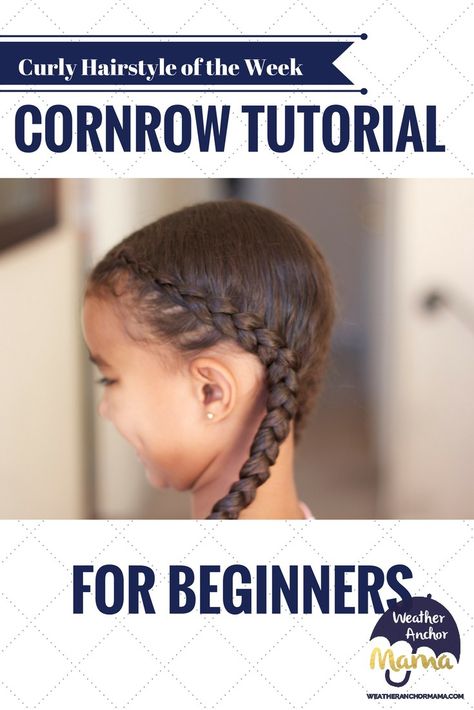 This step-by-step video tutorial shows beginners how to do a cornrow. Also, check out weatheranchormama.com for more dutch braids and other braided hairstyles. Latest Braided Hairstyles, Braids Step By Step, Biracial Hair, Dutch Braids, Cool Braid Hairstyles, Cool Braids, Braid Tutorial, Makeup Tutorial For Beginners, Cornrows Braids