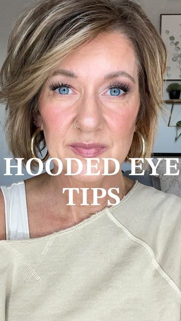 Eye Makeup For Blue Eyes Over 50 Make Up, Hooded Eyes Tutorial, Dream Spell, Eyeshadow For Hooded Eyes, Neutral Makeup Look, Hooded Eye Makeup Tutorial, Eyes Tutorial, Night Clothes, Makeup Over 50