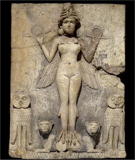 Ishtar Goddess, Goddess Of The Underworld, Sejarah Kuno, Ancient Goddesses, Ancient Mesopotamia, Queen Of Heaven, Mother Goddess, Art Antique, Ancient Aliens