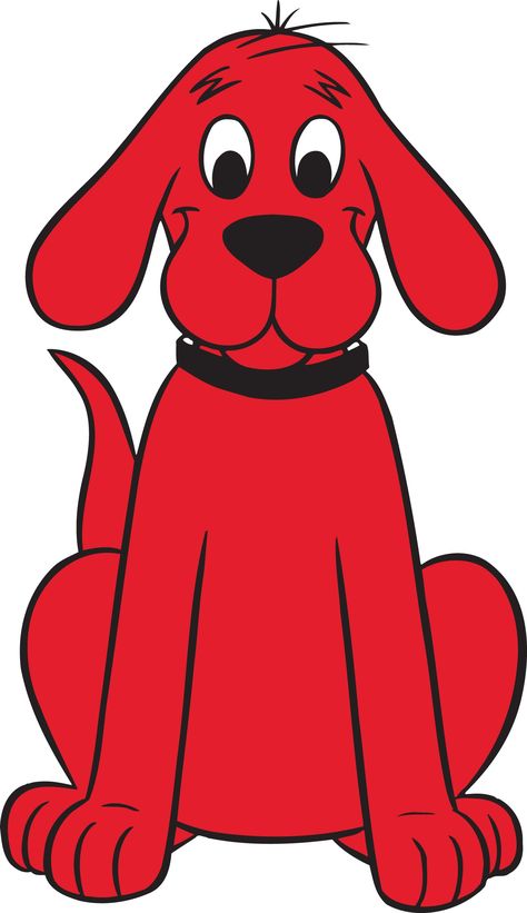 Clifford the Big Red Dog Clifford Birthday Party, Dog Characters, Hulk Character, Clifford The Big Red Dog, Circus Characters, Long Dog, Dog Ears, Pbs Kids, Red Dog