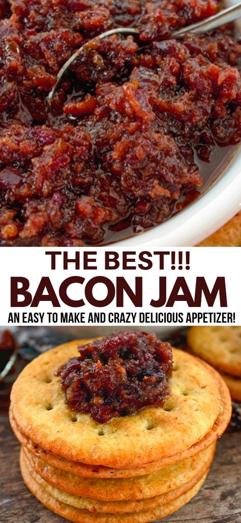 Bacon Jam Recipe Easy, Bacon Jam Recipe, Weekend Food, Jam Recipes Homemade, Best Bacon, Bacon Jam, Jam And Jelly, Jam Recipe, Jelly Recipes