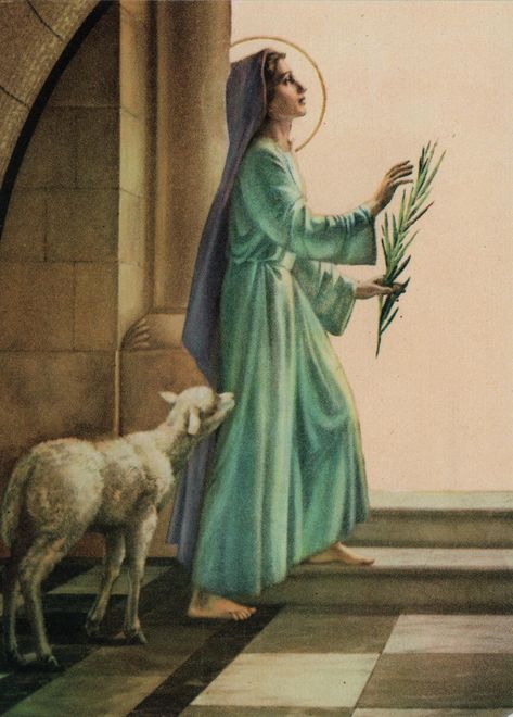 Saint Agnes, Catholic Prayers Daily, Saint Cecilia, Catholic Decor, Christian History, St Agnes, Crucifixion Of Jesus, Jesus And Mary Pictures, Catholic Images