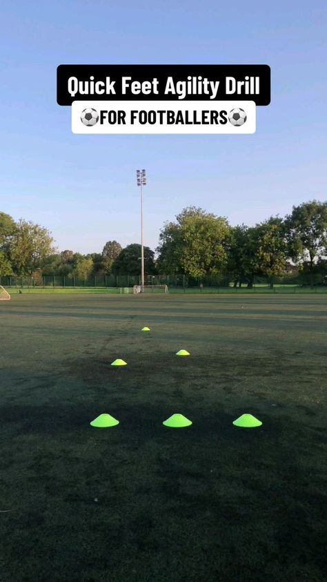 Conditioning Drills Soccer, Football Agility Workouts, Soccer Running Drills, Football Agility Drills, D1 Soccer Workout, U10 Soccer Practice Plans, Soccer Agility Drills, Dribbling Drills Soccer, Soccer Conditioning Workouts