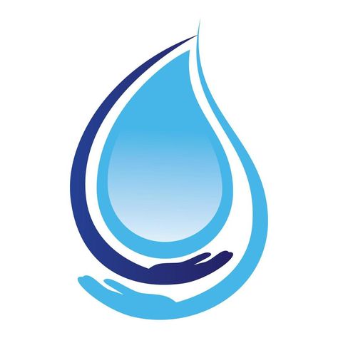 Safe water logo template design. Water Care logo vector design. Water Shop Design, Mineral Water Logo Design, Water Refilling Station Design Logo, Water Station Logo, Water Logo Branding, Water Logo Design Ideas, Mineral Water Logo, Water Company Logo, Shiv Ganga