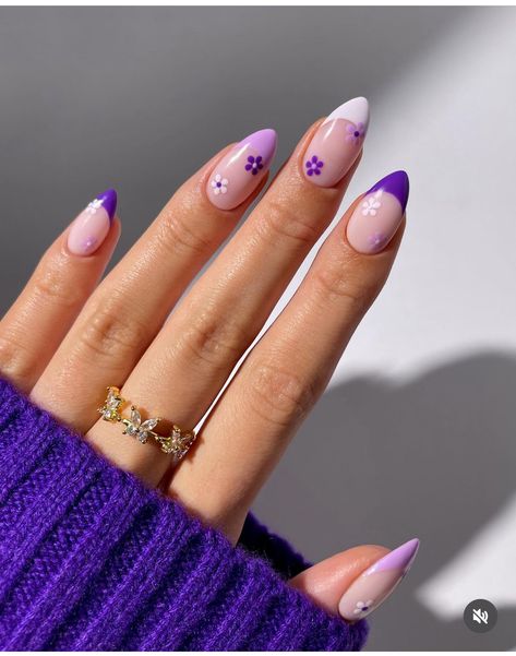 Nail Art For Girls, Nail Goals, Purple Nail Art, Lilac Nails, Purple Nail Designs, Vibrant Nails, Casual Nails, Vacation Nails, Nagel Inspo