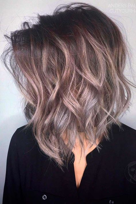 Trendy Medium Length Hairstyles for Thick Hair ★ See more: http://lovehairstyles.com/trendy-medium-length-hairstyles-for-thick-hair/ Long Bob Blonde, Brunette Hair Cuts, Hairstyles School, Beach Wave Hair, Shorthair Hairstyles, Hairstyles Men, School Hairstyles, Black Outfits, Long Hair With Bangs