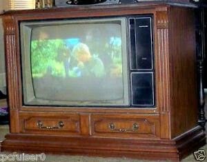 1982 television Rules For Kids, Vintage Television, Box Tv, Vintage Tv, Retro Tv, Wood Console, Vintage Electronics, Tv Console, Tv On The Radio