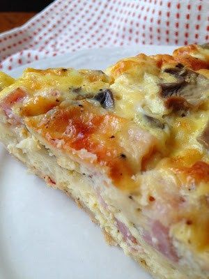 Best Quiche Recipe Ever, Mushroom And Cheese, Best Quiche Recipes, Bacon And Cheese Quiche, Mushroom Cheese, Eggs And Mushrooms, Delicious Quiche, Mushroom Quiche, Easy Quiche