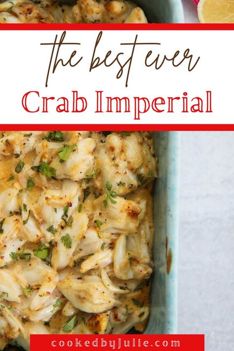 Crab Meat Topping For Fish, Recipe Using Crab Meat, Shrimp Scallops And Crab Meat, Recipes For Lump Crab Meat, Crab Meat Imperial, Healthy Lump Crab Meat Recipes, Precooked Crab Recipes, Crab Casserole Recipes Dinners, Lump Crab Dinner Recipes