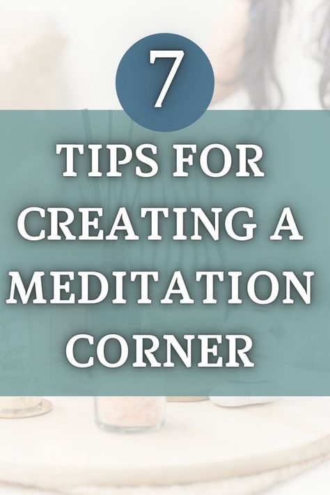 MEDITATION CORNER IDEAS SMALL SPACES - Tips and ideas for creating a meditation corner in your home Small Meditation Corner, Meditation Corner Ideas, Small Meditation Space, Mind Body Soul Connection, Be In The Present, Zen Corner, Corner Ideas, Body Glow, Meditation Room Decor