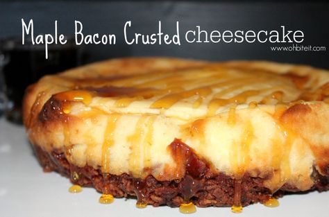 Bacon Cheesecake, Chocolate Oatmeal Bars, Chocolate Oatmeal, Maple Bacon, Incredible Recipes, Piece Of Cake, Bacon Recipes, Pickling Recipes, Savoury Cake