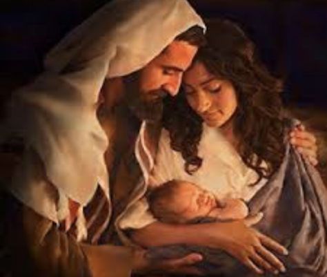 Baby Jesus Pictures, Where Is Jesus, Jesus Born, Joseph And Mary, Mary Joseph And Baby Jesus, Jesus Birth, Mary And Joseph, Jesus Artwork, Pictures Of Christ