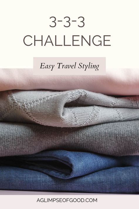 The EASY THREE! Pack for over a week with 3, 3, and 3 and have more room in your suitcase to bring home a few extras😉
#travelpacking #styleover50 #womenover50 5 Day Wardrobe Packing Light, How To Pack For A 3 Day Trip Clothes, 5 Days Travel Outfit Packing Light, Pack Clothes For A Trip, What To Pack For A Four Day Trip, 3 Day Outfit Packing, 7 Day Outfits Ideas Packing Lists, 4 Day Travel Packing List, 7 Day Capsule Wardrobe Travel Outfits