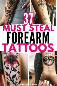 Woman’s Inner Forearm Tattoo, Small Back Forearm Tattoos For Women, Cool Tattoos For Women Forearm, Women Tattoos On Forearm, Best Forearm Tattoos Women, Meaningful Tattoos For Women Forearm, Tattoo Designs Forearm Women, Women's Forearm Tattoo Ideas, Women’s Simple Forearm Tattoo