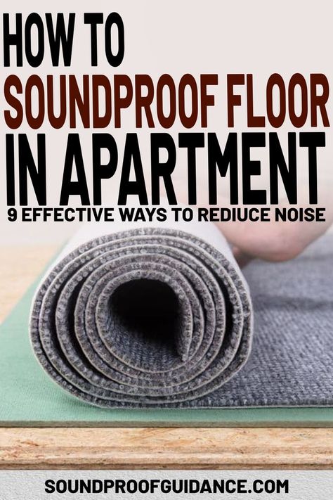 soundproof floor in apartment Floor Soundproofing Ideas, Sound Proof Rugs, How To Sound Proof Second Floor, Apartment Soundproofing Diy, Renter Friendly Sound Proofing, Bedroom Soundproofing Ideas, Soundproof Apartment, Soundproof Floor, Gecko House