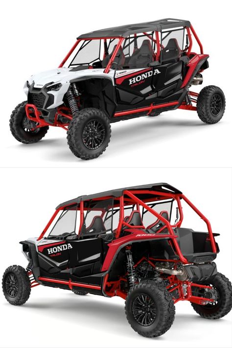 Honda expands sport side-by-side family with Talon 1000R-4 FOX Live Valve Honda Talon, Side By Side, Custom Cars, Off Road, Fox, Road, Cars