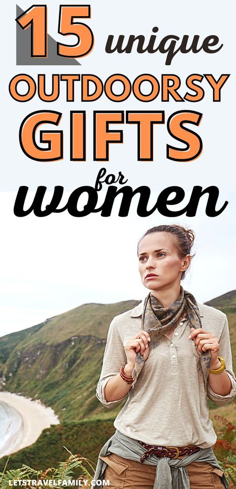 As a woman who loves the outdoors, has lived in an RV full-time with my husband and kids for 3 years while traveling the USA, and now a mom who lives in Idaho and loves to go camping, I’m excited to share with you some of my top gift ideas for outdoor women in your life. Outdoor gifts | Outdoor gifts ideas | Outdoor gifts for kids | Outdoor gifts for teens Outdoor Gifts For Kids, Outdoorsy Women, Gifts For Female Coworkers, Homemade Gifts For Mom, Adventure Mom, Outdoorsy Girl, Outdoor Lover Gifts, Gifts For Young Women, Outdoorsy Gifts