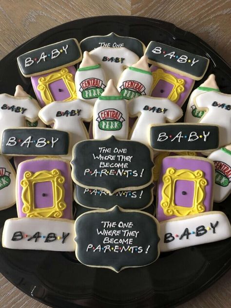 15+ Awe-inspiring Friends themed baby shower Ideas (free printables included) Friends Theme Nursery, Friends Themed Nursery, Friends Nursery Theme, Gender Reveal Friends Theme, Friends Themed Gender Reveal, Friends Themed Baby Shower Ideas, Friends Baby Shower Ideas, Friends Baby Shower Theme, Friends Baby Announcement