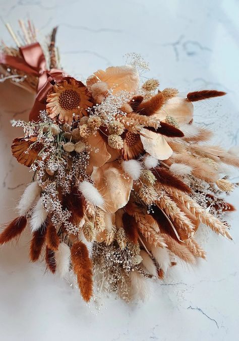 DIY Dried Flower Bouquet – Honestly WTF Dried Bouquet, Nontraditional Wedding, Deco Floral, Dried Floral, Dried Flower Bouquet, Dried Flower Arrangements, Flower Bouquet Wedding, Dried Flower, Traditional Wedding