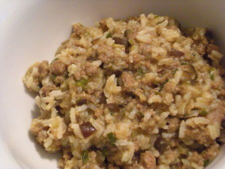 Eggplant Rice Dressing- Cajun Cajun Eggplant Recipes, Eggplant Rice Dressing Recipe, Eggplant Dressing Recipe, Eggplant Dressing, Cajun Rice Dressing, Eggplant Rice, Rice Casseroles, Vegetable Casseroles, Holiday Apps