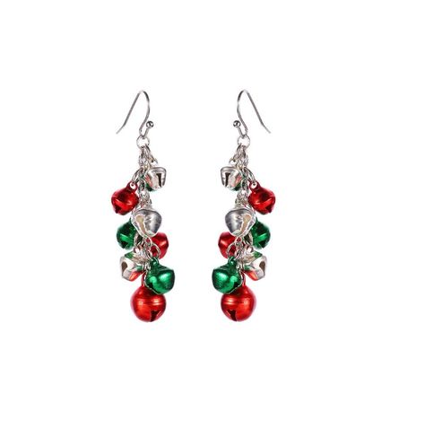 PRICES MAY VARY. The Christmas Jingle Bell Dangle Earrings Are Made Of Hypoallergenic metal for sensitive ears, 14K White Gold Plated, High Quality Plating & Polished, Cute Dangling Earrings. Top piercing fish hook closure, Green, Red, Silver Colors Jingle Bell Balls, Highest Quality Craftsmanship, Lightweight and Comfort Fit. Great Gift for Thanksgiving Day, Christmas And New Year. Fashion Elegant Dangling Jewelry, Well matched for dress, appointment, daily, party and any other occation Ideal G Tinkle Bell, Gift For Bff, Jeweled Christmas, Red Green Christmas, Christmas Festival, Christmas Jingles, Beaded Christmas Ornaments, Great Gifts For Women, Bead Work Jewelry